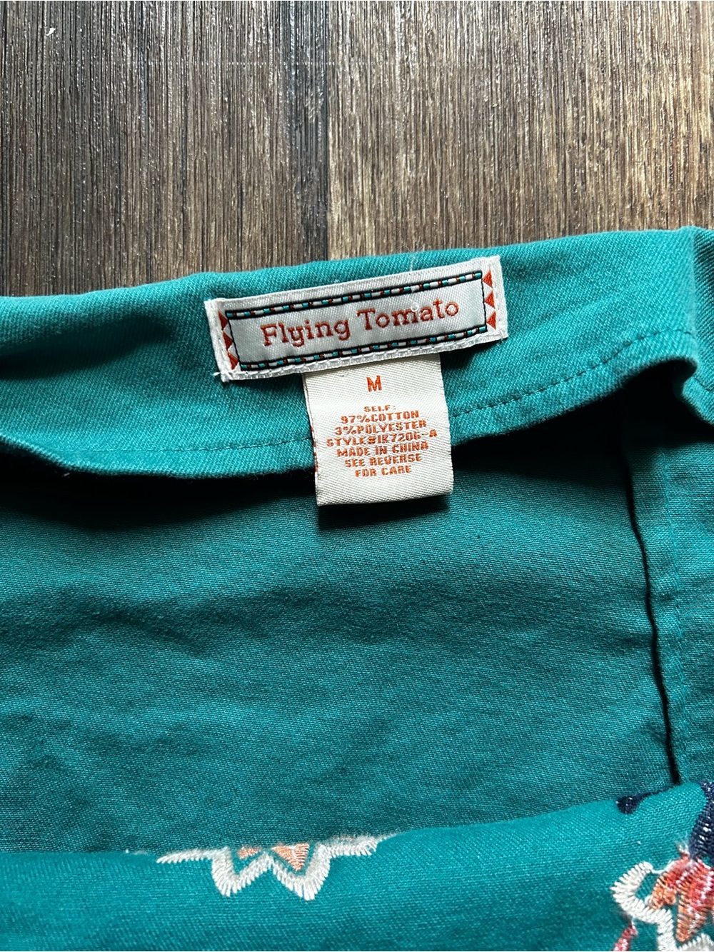 70s Inspired Embroidered Skirt - Picture 5 of 5